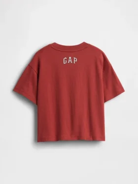 Gap × Disney T-skjorte med grafisk trykk i oversized-passform for Baby og Småbarn