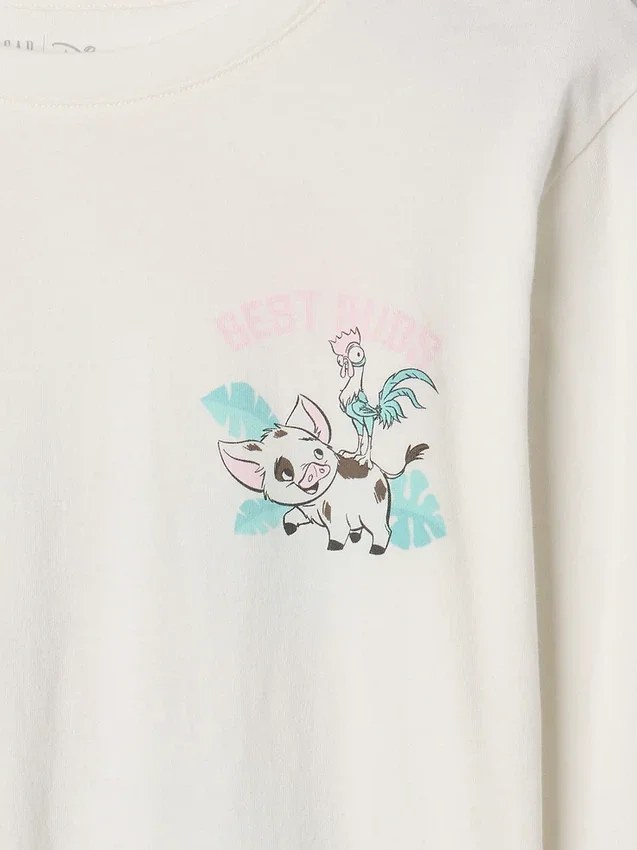 Gap × Disney T-skjorte med «Moana»-motiv for barn