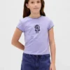 Gap × Disney Tim Burtons «The Nightmare Before Christmas» – grafisk T-skjorte for barn i krympet passform