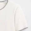 GAP × Disney Tim Burtons «The Nightmare Before Christmas» moderne, innsvingt T-skjorte