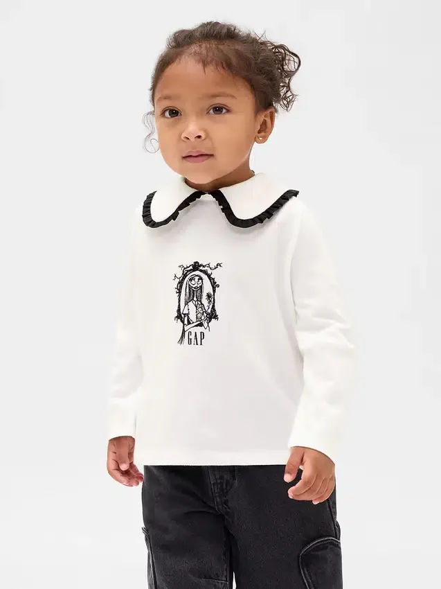 Gap × Disney Tim Burtons The Nightmare Before Christmas – Sailor-top for Baby og Småbarn
