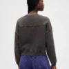 GAP × Disney Tim Burtons «The Nightmare Before Christmas» tykk sweatshirt med hodeskalle