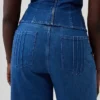 GAP × Hfr High Rise Pintuck Stride Wide-Leg Jeans fra Atelier Ndigo