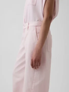 Gap × Hfr rosa baggy Barrel-Jeans med lav midje fra Nicole Benefield Portfolio