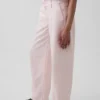 Gap × Hfr rosa baggy Barrel-Jeans med lav midje fra Nicole Benefield Portfolio