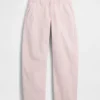 Gap × Hfr rosa baggy Barrel-Jeans med lav midje fra Nicole Benefield Portfolio