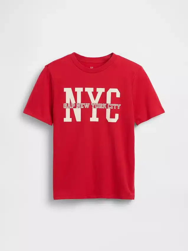 Gap NYC-logo-T-skjorte for barn