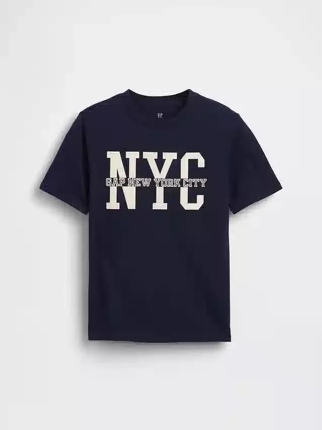 Gap NYC-logo-T-skjorte for barn