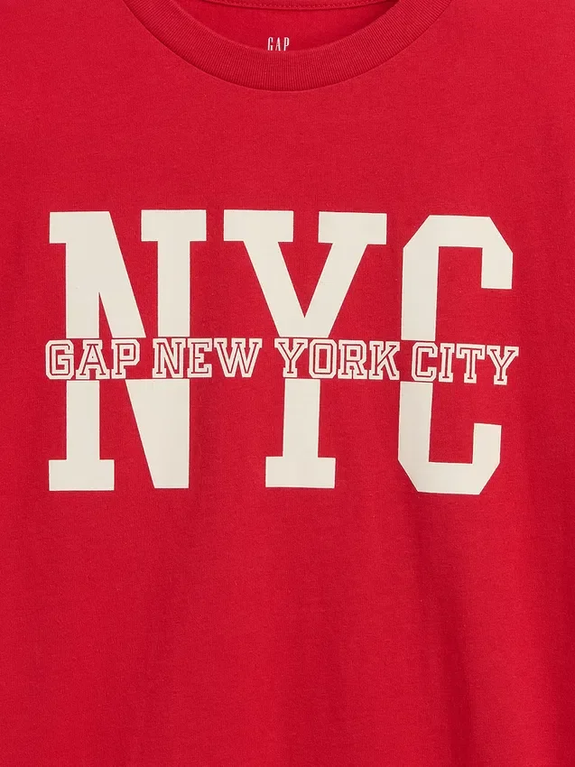 Gap NYC-logo-T-skjorte for barn