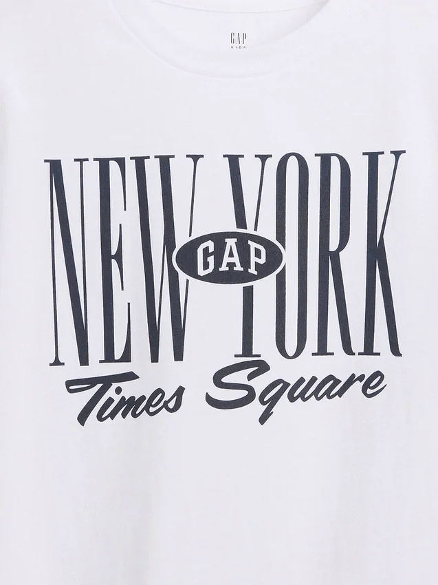 Gap NYC-logo-T-skjorte for barn