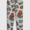 GAP × Rock the Bells joggebukse med grafisk trykk for småbarn