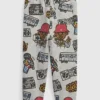 GAP × Rock the Bells joggebukse med grafisk trykk for småbarn