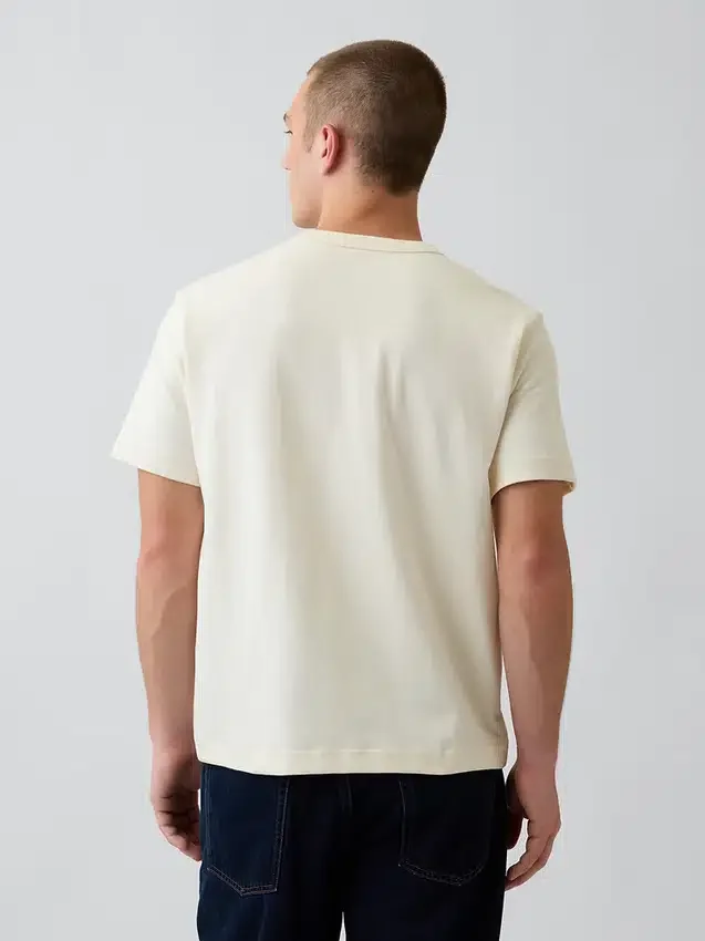 Gap Sport T-skjorte med grafisk trykk i tykk bomullsjersey