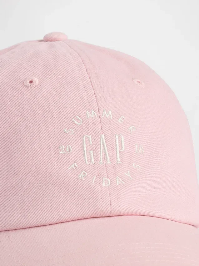 Gap × Summer Fridays baseballcap i økologisk bomull med logo