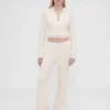 GAP × Summer Fridays CashSoft vaffelstrikket kort hettegenser