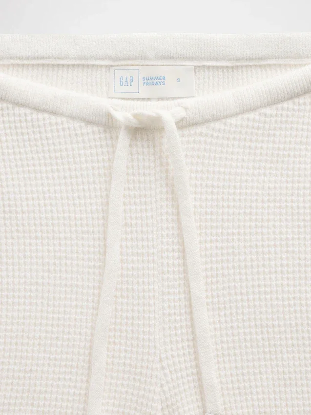 Gap × Summer Fridays CashSoft Waffle Bukser
