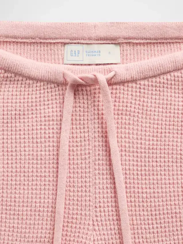 Gap × Summer Fridays CashSoft Waffle Bukser