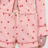 Gap × Summer Fridays Flannel Hearts Pj Shorts