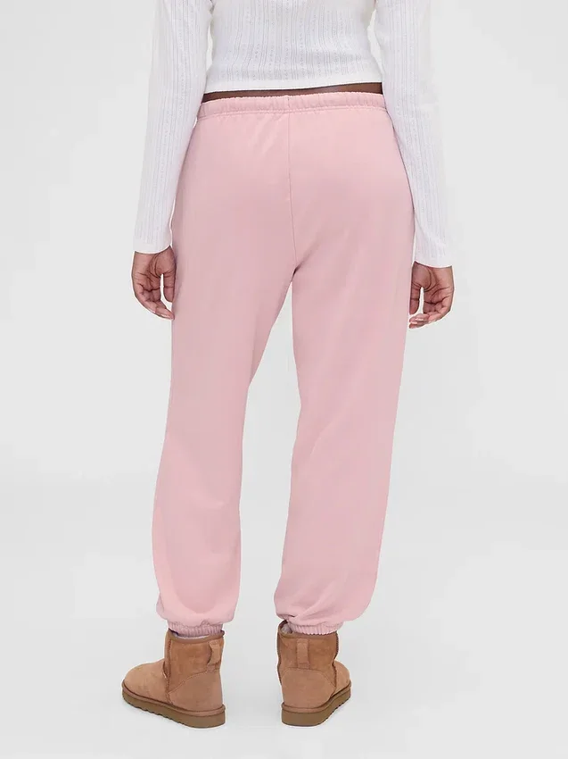 Gap × Summer Fridays Joggebukse i tykk fleece med logo og avslappet passform