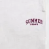 Gap × Summer Fridays Joggebukse i tykk fleece med logo og avslappet passform