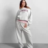 Gap × Summer Fridays Joggebukse i tykk fleece med logo og avslappet passform