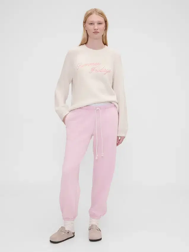 Gap × Summer Fridays oversized genser med logo