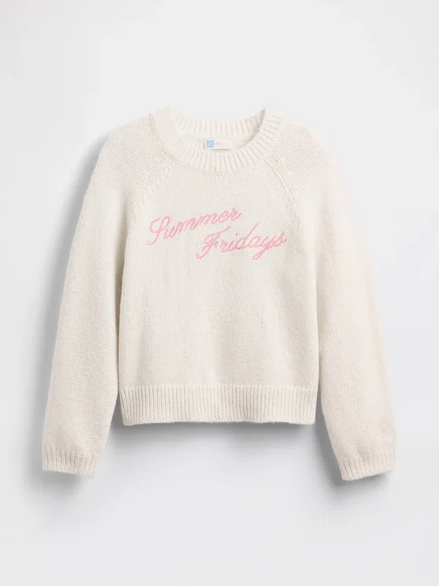 Gap × Summer Fridays oversized genser med logo
