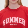 Gap × Summer Fridays Oversized raglan-sweatshirt med logo
