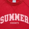 Gap × Summer Fridays Oversized raglan-sweatshirt med logo