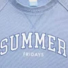 Gap × Summer Fridays Oversized raglan-sweatshirt med logo