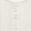 Gap × Summer Fridays Pointelle Henley-pyjamasoverdel