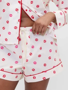Gap × Summer Fridays Poplin Kiss pyjamas-Shorts