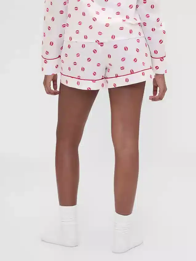 Gap × Summer Fridays Poplin Kiss pyjamas-Shorts