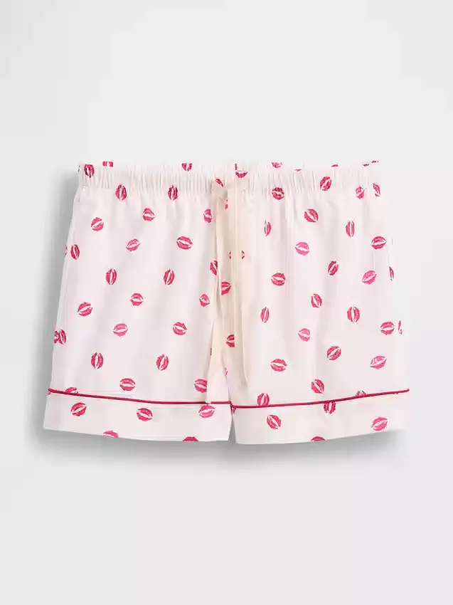 Gap × Summer Fridays Poplin Kiss pyjamas-Shorts