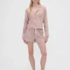 Gap × Summer Fridays pyjamas-boxershorts i flanell med striper