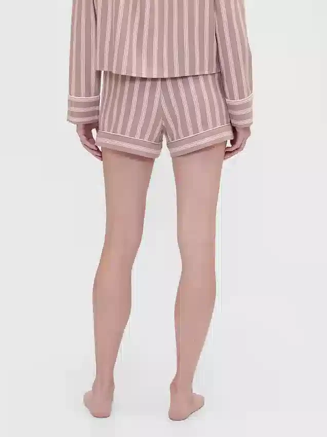 Gap × Summer Fridays pyjamas-boxershorts i flanell med striper