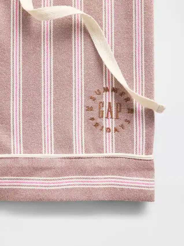 Gap × Summer Fridays pyjamas-boxershorts i flanell med striper