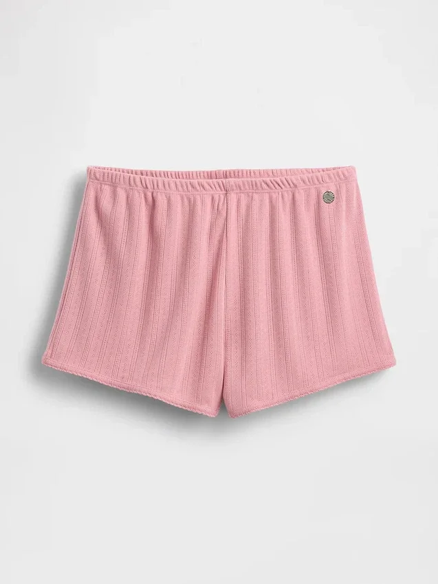GAP × Summer Fridays pyjamas-shorts i pointelle