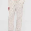 GAP × Summer Fridays Pyjamasbukser i avslappet flanell med prikkemønster