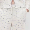 GAP × Summer Fridays Pyjamasbukser i avslappet flanell med prikkemønster