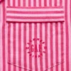 GAP × Summer Fridays Pyjamaskjorte i avslappet passform med striper i poplin