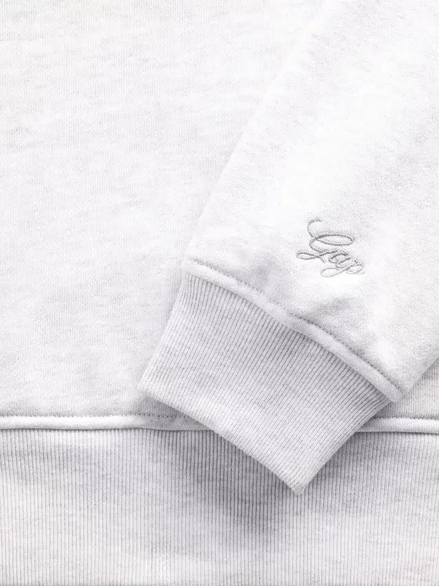 GAP × Summer Fridays Tung, oversized hettegenser med logo