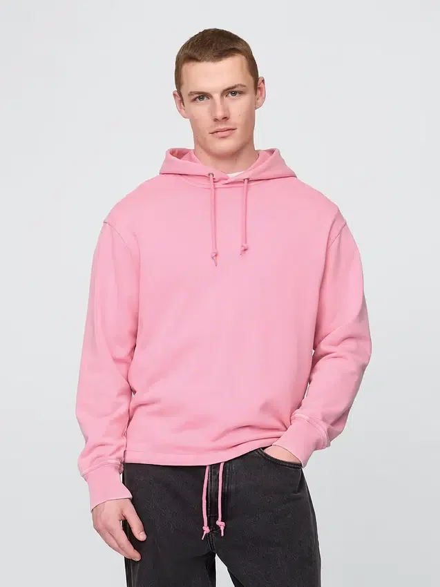 GAP tykk hoodie i French Terry med logo