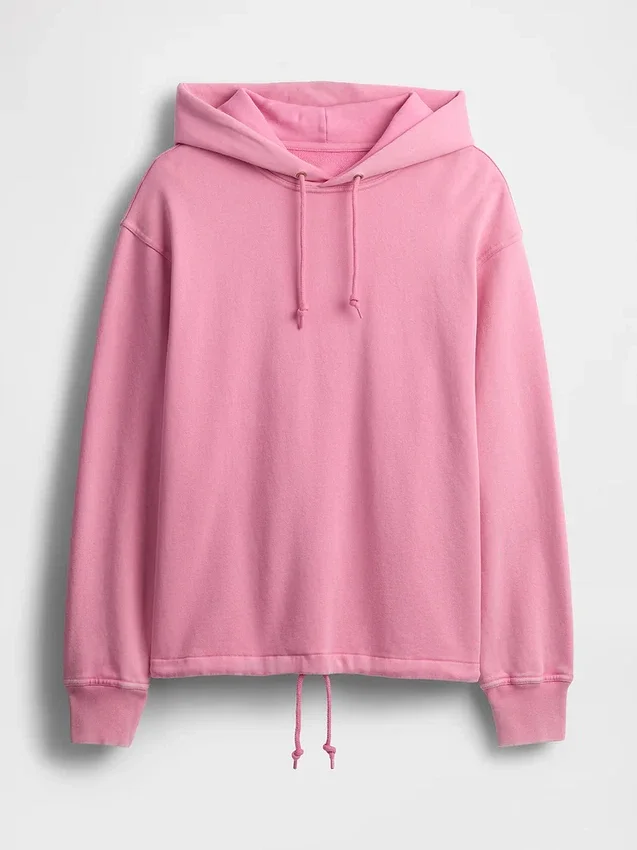 GAP tykk hoodie i French Terry med logo