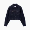 GAP × Victoria Beckham avslappet, kort denimjakke