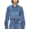 GAP × Victoria Beckham avslappet, kort denimjakke