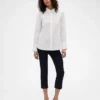 GAP × Victoria Beckham avslappet poplin-skjorte