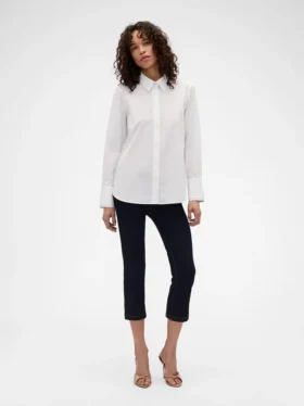 GAP × Victoria Beckham avslappet poplin-skjorte