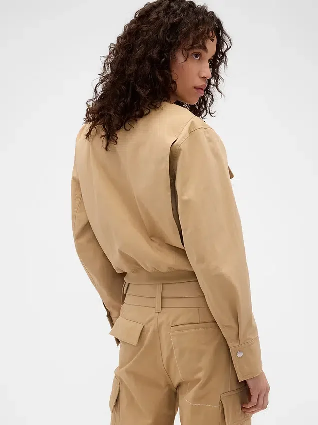 GAP × Victoria Beckham bomberjakke