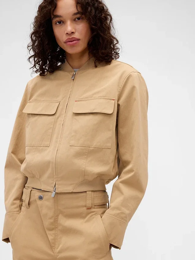 GAP × Victoria Beckham bomberjakke